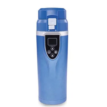 

12V Portable 350ml Car Auto Heating Cup Adjustable Temperature Car Boiling Mug Electric Kettle Boiling Vehicle Thermos