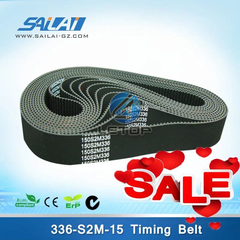 New!!!printer small drive belts 336 S2M 15 for scan motor pulleyin