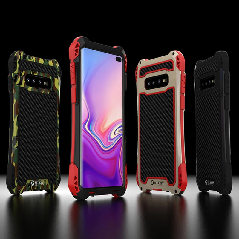 Heavy Duty Metal phone Case For Samsung Galaxy S10 S8 S9 Plus Note 9 8 Shockproof Hard Armor Note9 |