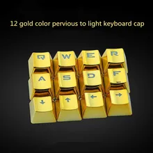 DIY геймерские игровые колпачки для клавиш 12 стандартных клавиш 12 комбинаций клавиш механическая клавиатура для logitech razer Steelseries