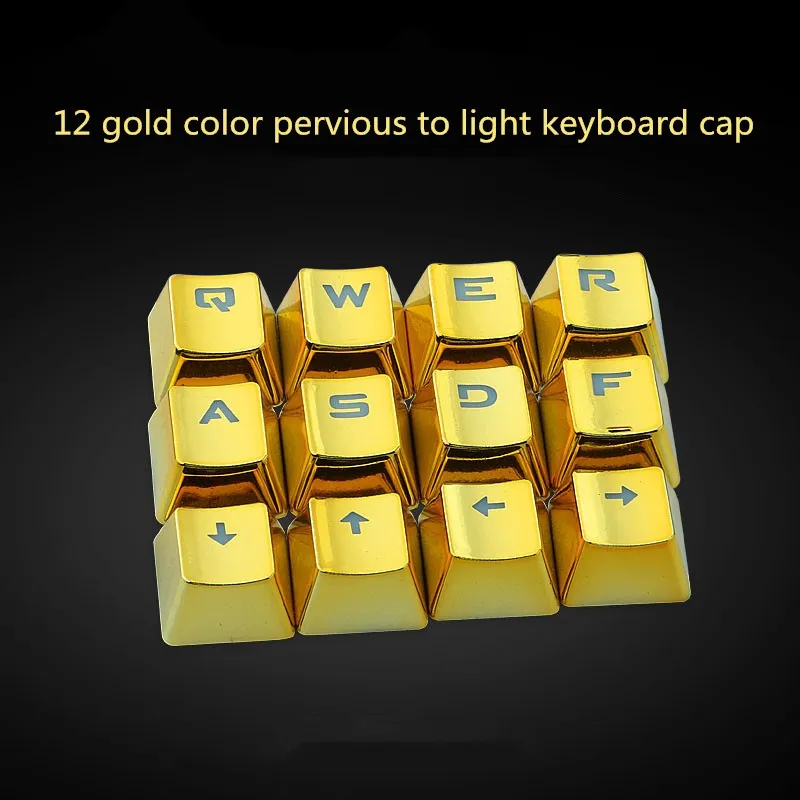 

DIY Gamer gaming keyboard caps 12 standard key 12 key combination mechanical keyboard keycap For Logitech Razer Steelseries