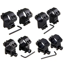 20 мм Держатель Для Сковороды рельсовый профиль ткач высокого давления стальной прицел 25,4 мм кронштейн для винтовочного прицела для ИК света ночного видения фонарик