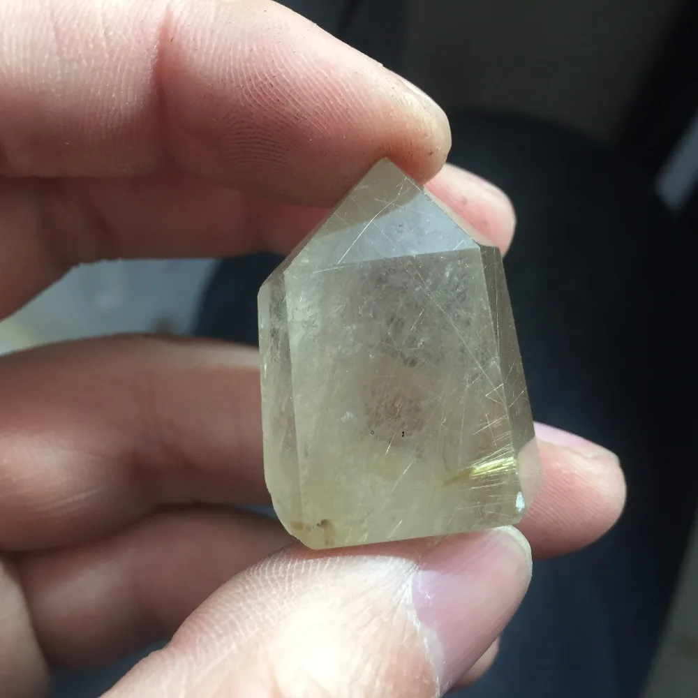 Рекламная акция на годовщину 2019 HD359 (21 г) натуральный кристалл Rutilated Quartz Healing Wicca