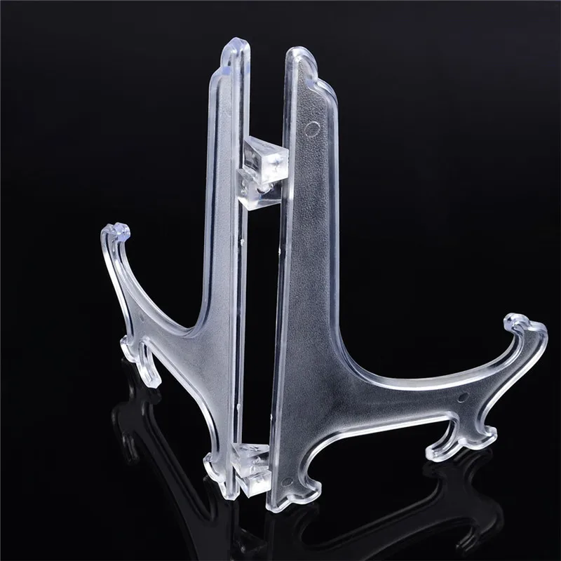 12Pcs-Set-Clear-Plastic-Display-Stand-Dish-Rack-Plate-Bowl-Picture-Frame-Photo-Book-Pedestal-Holder (4)