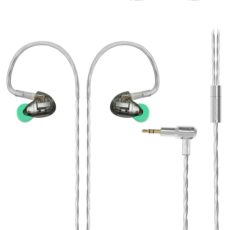 2019 NICEHCK DT300 Pro 3BA наушники вкладыши 3 сбалансированные арматурные съемные