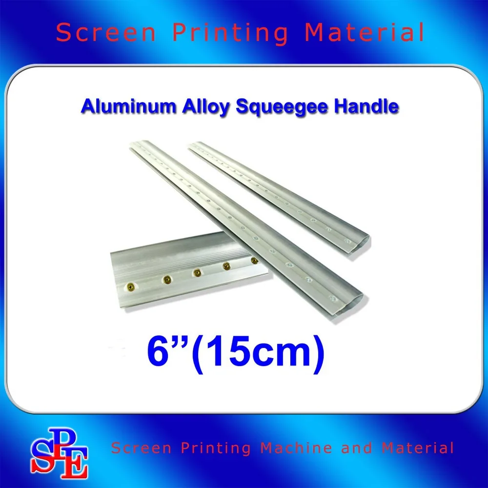 

Good 6"/15CM Aluminum Alloy Silk Screen Printing Squeegee Handle Silk Screen Printing Aluminum Alloy Not Including Adhesive Tape