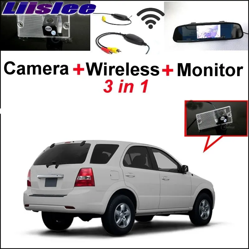 

Liislee 3 in1 Special Rear View Camera + Wireless Receiver + Mirror Monitor Parking System For KIA Rio K2 UB Hatchback 2011~2017