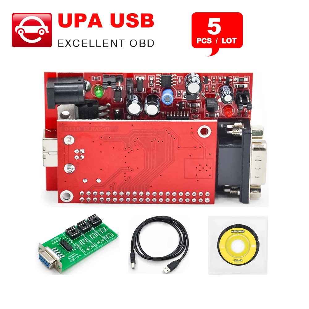 

5PCS/Lot for New UPA USB Programmer Newest Version UPA USB V1.3 Main Unit for Sale Free Shipping