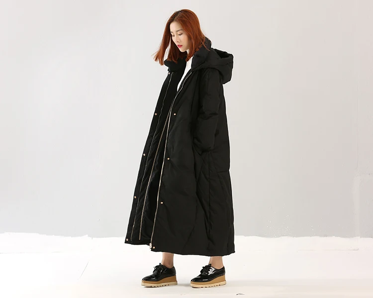 Dicke Daunen Mantel X Lange Unten Mantel Winter Jacken Frauen Mantel Plus Grosse Unten Mantel Mit Grosse Tasche Coat Down Coat Wintercoat Winter Jacket Aliexpress