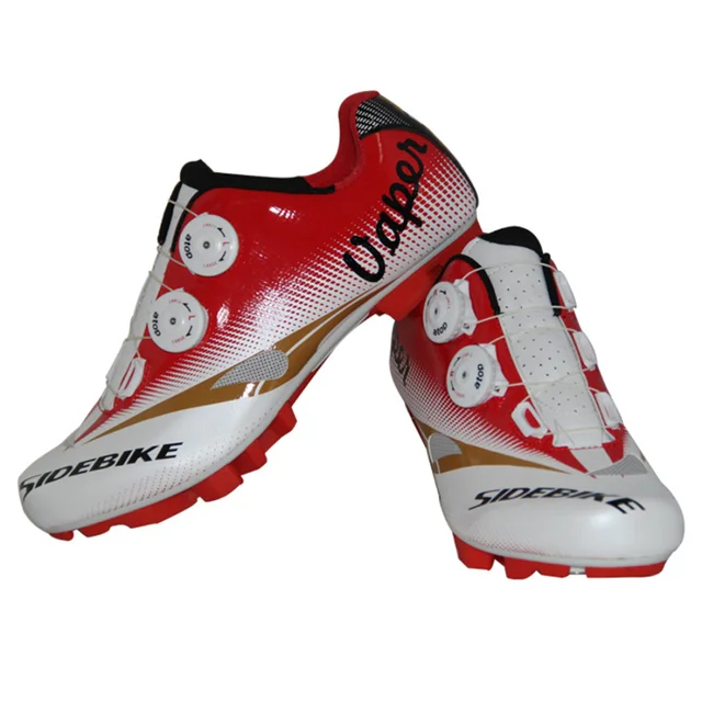 Cheap 2016 SIDEBIKE MTB Cycling Shoes Men Mountain Bicycle Shoes Breathable Leather Bike Cycling Shoe Outdoor Sports Athlete Sneakers