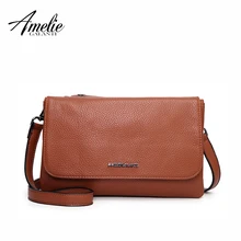 AMELIE GALANTI Женская мода сумка маленькая высокого качества материал PU два независимых карман
