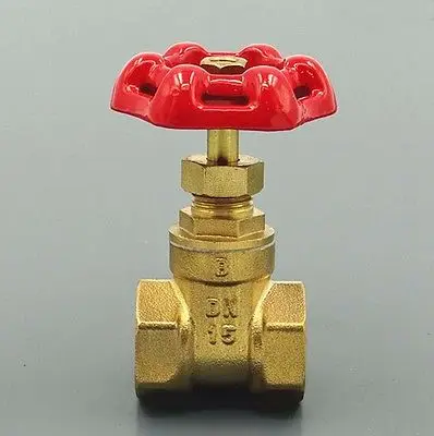 Инженерный латунный клапан ворот " BSP равная Женская нить для счетчика воды