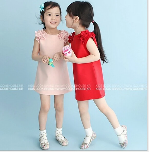 

2015 Hot & New Korean children's clothing girls camisole princess dress Princess Dress