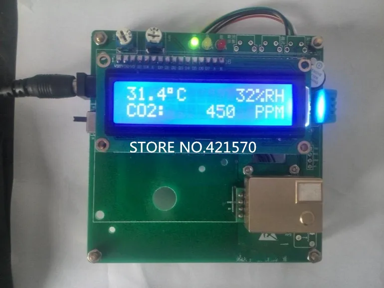 

Free shipping MINI module NDIR infrared co2 sensor for co2 monitor controllers CO2 detector UART / PWM output
