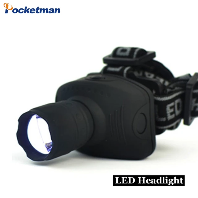 900 Lumens LED Headlight Headlamp Flashlight Frontal Lantern Zoomable Head Torch Light To Bike For Camping Hunting Fishing z50