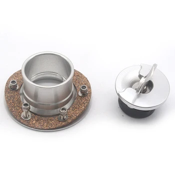 

Auto Universal Billet Aircraft Style Fuel Cell Gas Cap Flush Mount 6 Hole Anodized Flush Mount Light Weight and Durable
