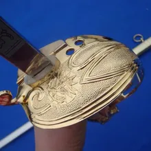 S4011 голова льва британского содружестваз военно-морской флот морской меч 37,9"