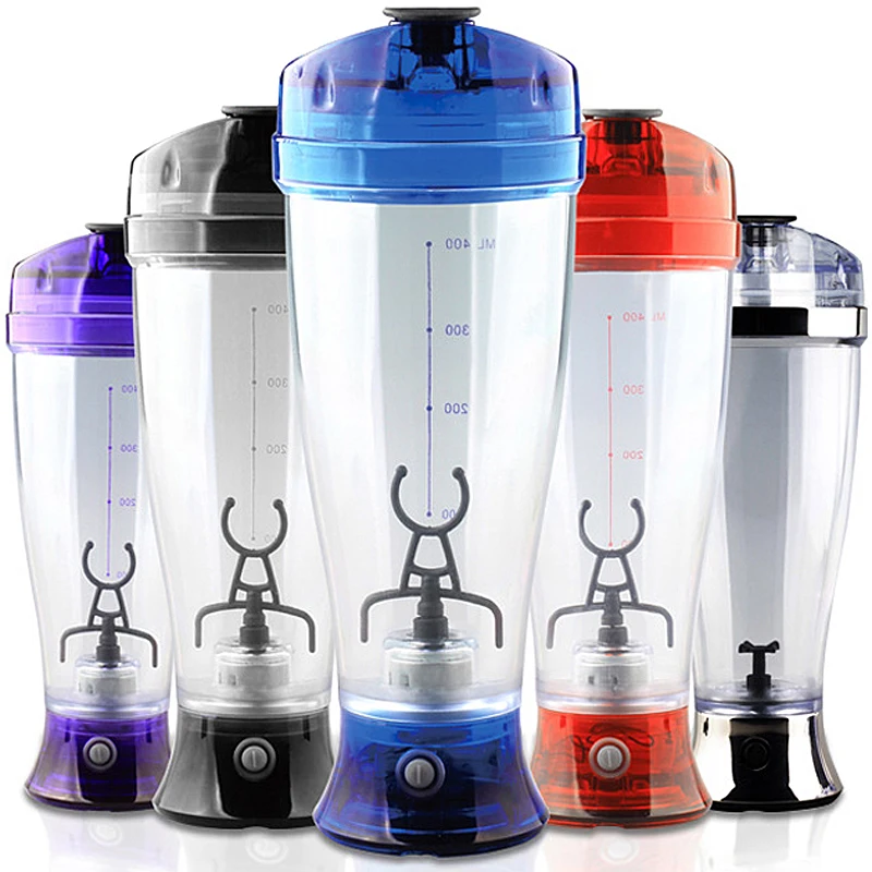 450ml Self Stirring Mug Shaker With Scale/Portable Breakfast Carrying