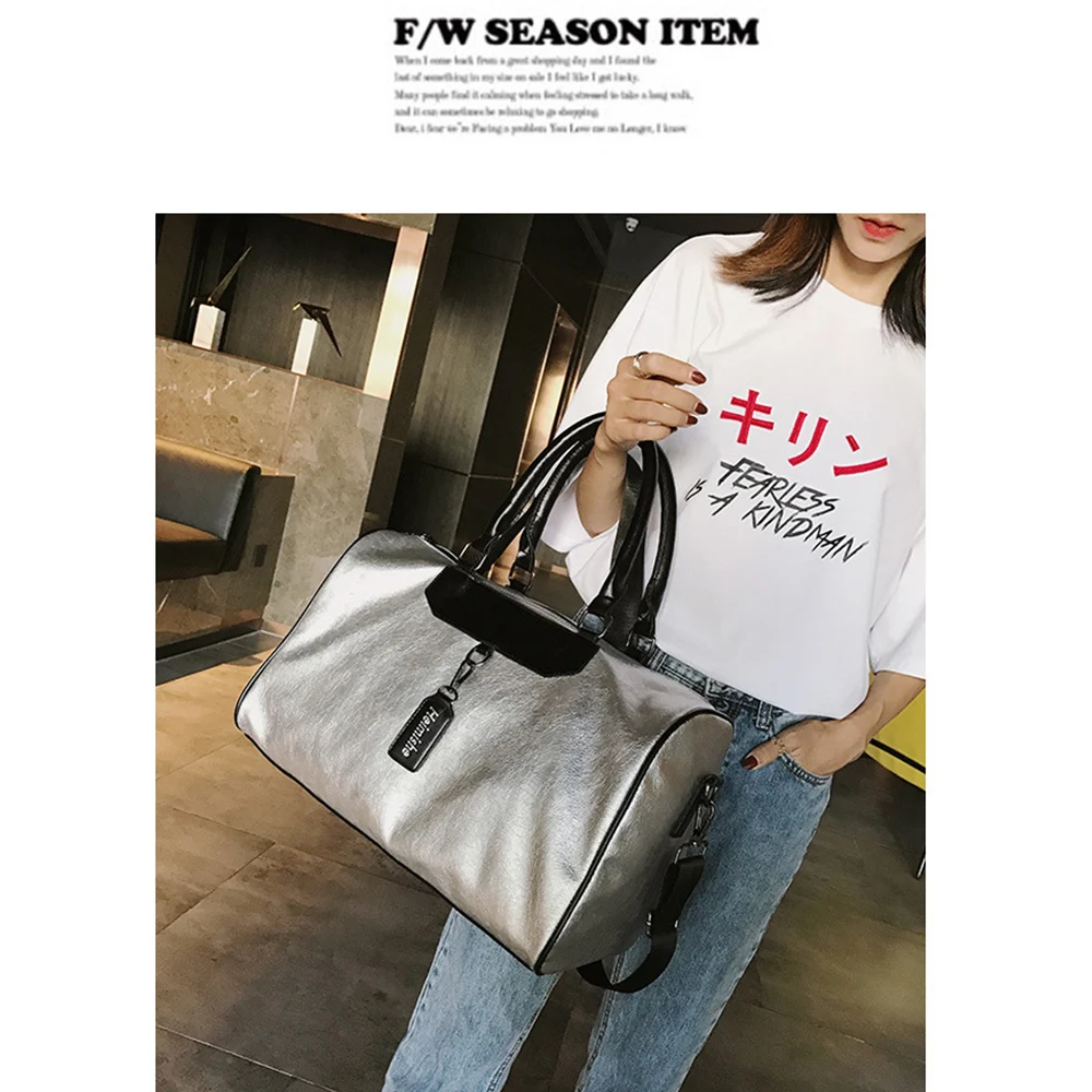 HOT SALE Women Men Unisex Travel Bag 2018 Stripe Sports Handbag Beach Crossbody Bag Fashion Couples Luggage Package Waterproof10
