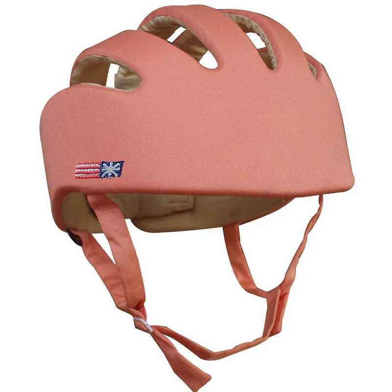 Мягкий шлем для детей, защита для детей защитный шлем хлопок детская шляпа детский горнолыжный шлем малыш Регулируемый защитный шлем для ходьбы