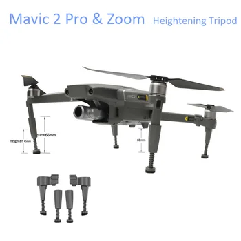 

Spring Heighten Landing Gear Bracket Shock Absorber Tripod Bracket Extending Kit Legs For DJI Mavic 2 Pro/Zoom Drone Accessories