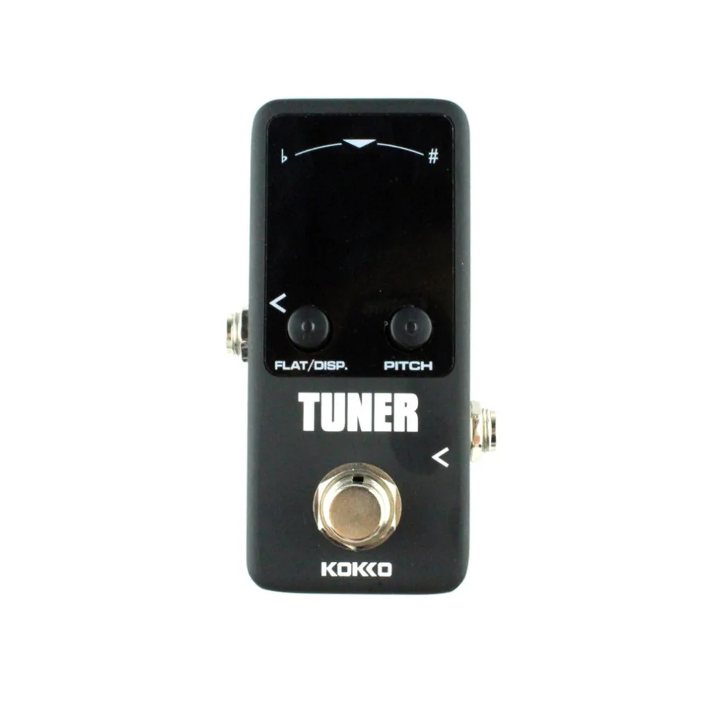 

Mini Pedal Tuner Guitarra Guitar Bass Violin Ukelele Stringed Instruments Tuner Effect Device Dual Display