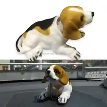 Моделирование встряхивания собак украшение автомобиля милые куклы Собака встряхивание головы игрушка для украшения автомобиля предметы интерьера авто аксессуары