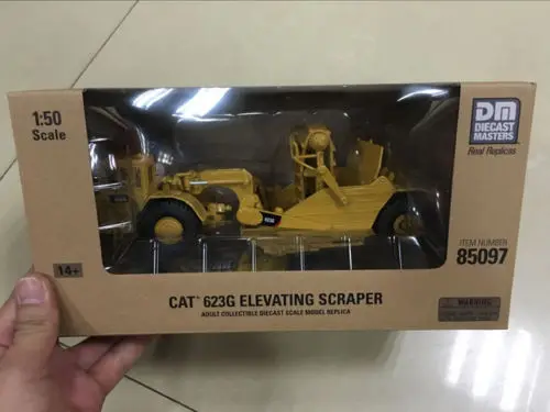 Гусеница Cat 623G грейдер с подъемником 1/50 весы бренд Diecast Masters#85097