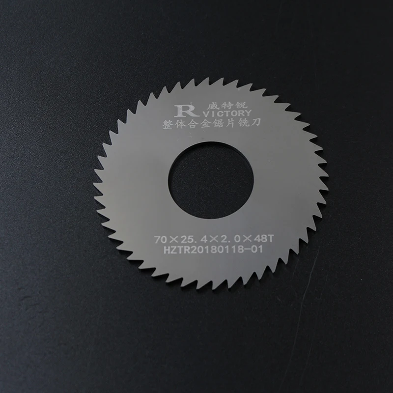 3pcs Outer Diameters 70mm Thickness 0.5mm to 3mm Slitting Saw Blade