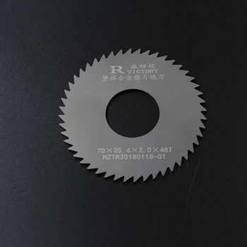 

3pcs Outer Diameters 70mm Thickness 0.5mm to 3mm Slitting Saw Blade Solide Carbide Circular Milling Saw Blades CNC Lathe Metal