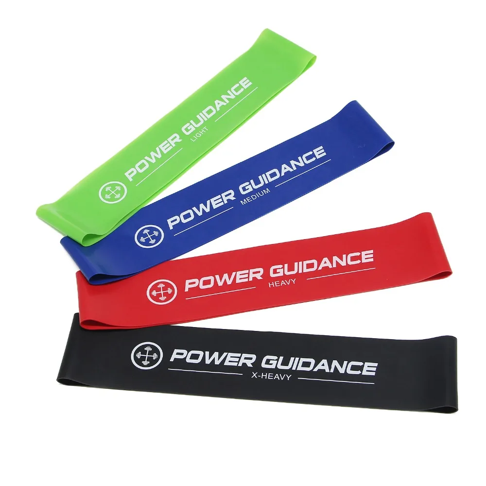 4 Levels Rubber Band Latex Resistance Bands Gym Equipment Yoga Loops