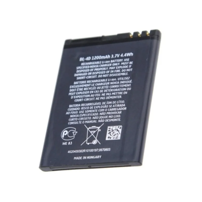 

NEW BL-4D BL 4D Battery N97 MINI High capacity Replacement Li-ion Battery For NOKIA N97MINI E5 E7 N8 702T T7 Batterie