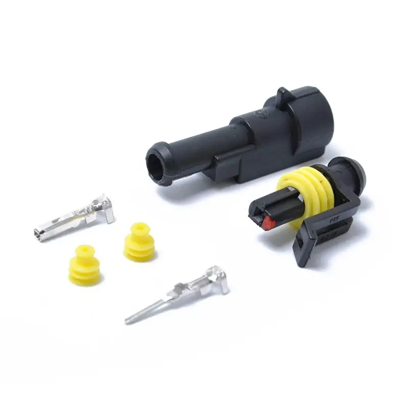 BEESCLOVER разъем провода 10 комплектов автомобиля 1 контактный способ герметичный