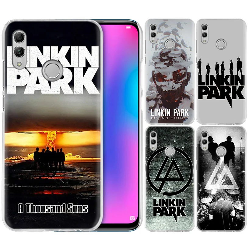 Чехол Linkin Park для huawei Honor 8X Y9 9 10 Lite Play 8C 8S 8A Pro V20 20i 10i Y6 Y7 жесткий прозрачный чехол для телефона из поликарбоната
