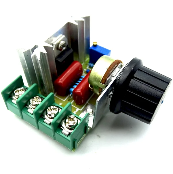 

CFSUNBIRD Smart Electronics 220V 2000W Speed Controller SCR Voltage Regulator Dimming Dimmers Thermostat