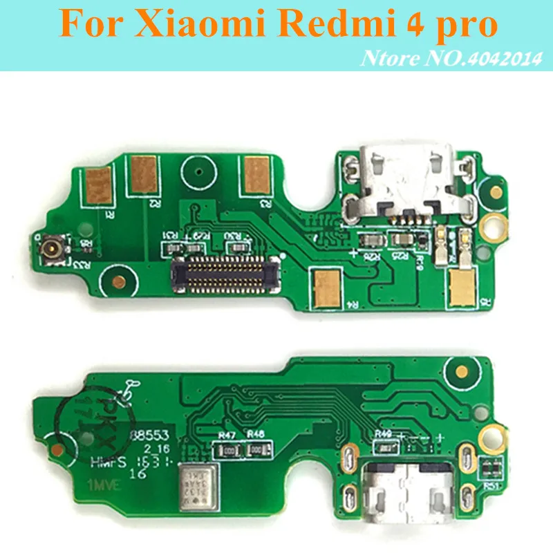 Шлейф для зарядного устройства Micro USB Xiaomi redmi 4/4 Pro/4A/4X|Шлейфы мобильных телефонов| |