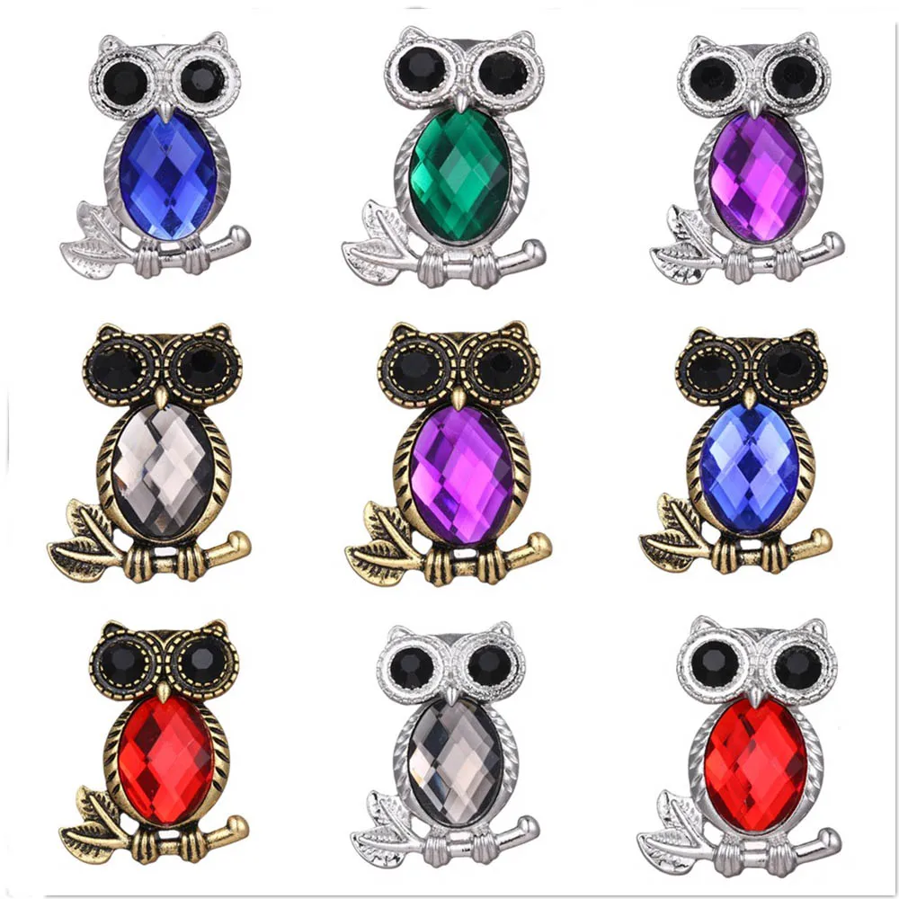 

10pcs/lot New Snap Button Jewelry Tree of Life Flower Bird Parrot 18mm Snap Buttons Fit Snap Button Bracelet Women DIY Jewelry