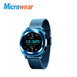 Microwear L2 спортивные Смарт-часы 1,3 дюймов MTK2502 32 Мб Оперативная память 32 Мб Встроенная память сердечного ритма/Sleep (Пробуждение/спящий режим)