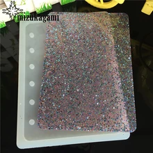 1pcs UV Resin Jewelry Liquid Silicone Mold Notebook Shape Silicone Mold For DIY Resin Book Mold Making Finding