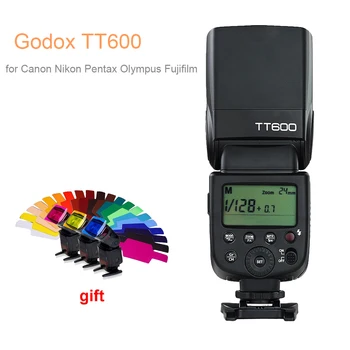 

Godox TT600 2.4G Wireless GN60 Master/Slave Camera Flash Speedlite for Canon Nikon Pentax Olympus Fujifilm DSLR