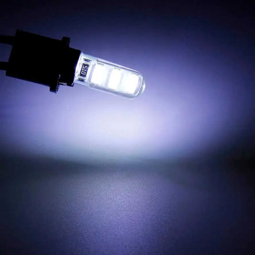 2 шт. T10 W5W водонепроницаемый 5730 6 SMD клиновой номерной знак боковой указатель
