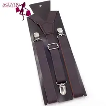 Мужские повседневные брюки с ремешком на спине, регулируемый y-образный 100 см/39,37 дюйма 2,5 см/0,98 дюйма, подтяжки, четыре сезона