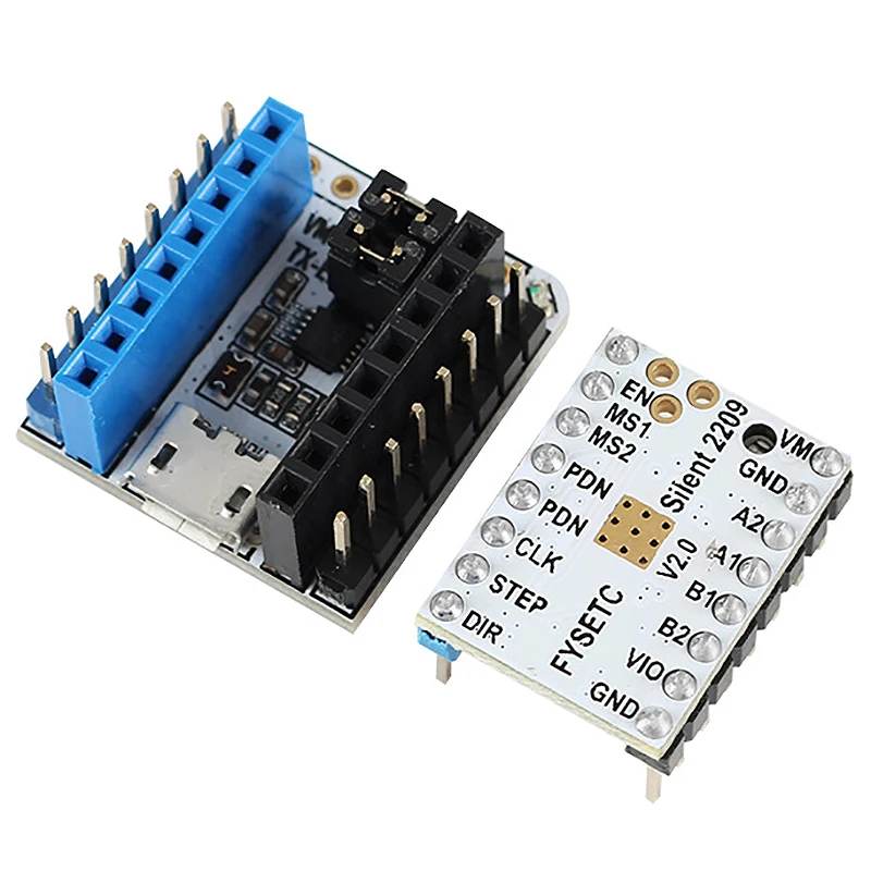 Аксессуары для 3d принтеров Tmc2209V2.0+ тестер Usb к последовательному порту модуль тихий привод адаптер