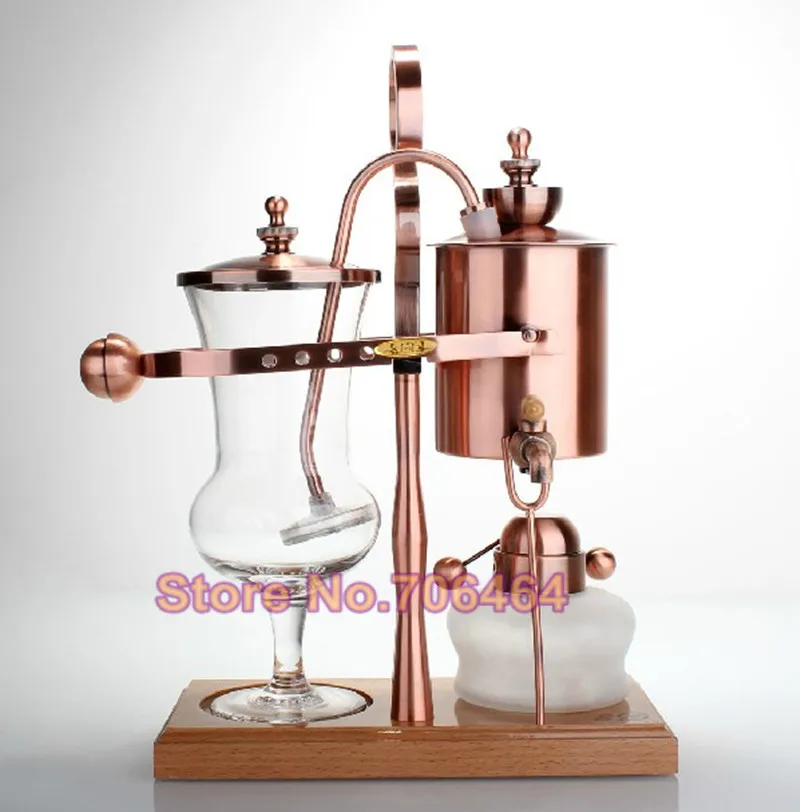 Vienna Bronze Belgium Royal brewer Siphon coffee machine