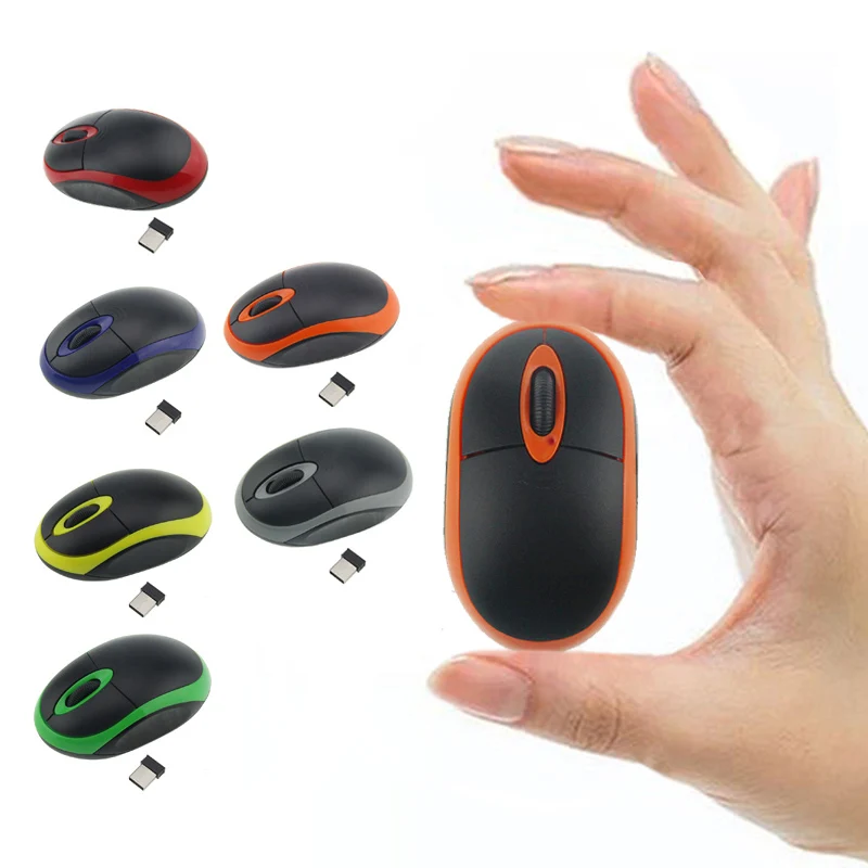 Mini 2.4G Wireless Optical Mouse Mice for Notebook Laptop Desktop Computer 