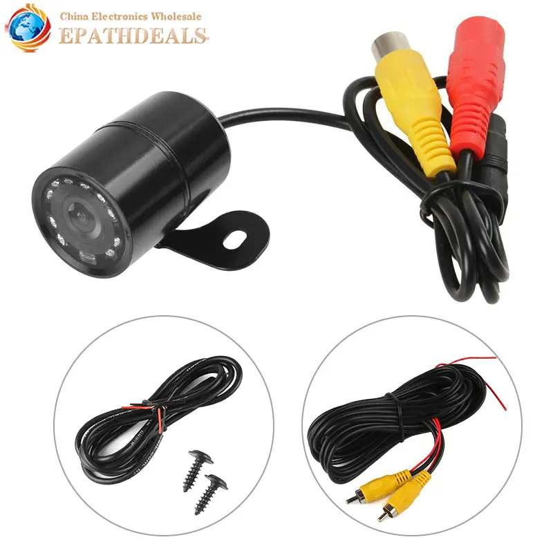 Universal Night Vision Car Front Rear View font b Camera b font Wide Angle Waterproof Auto