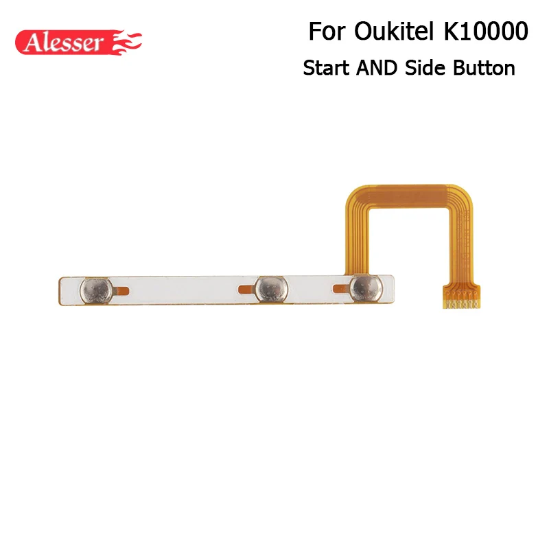 

Alesser For Oukitel K10000 Start Side Button 100% Power +Volume Button FPC Wire Flex Cable For Oukitel K10000 MTK6735 Quad Core
