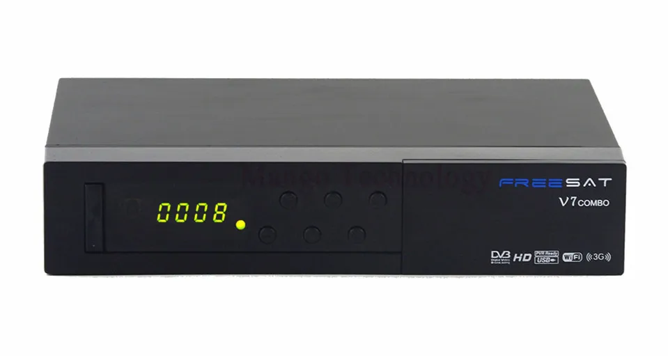 

1080p hd Set-top box Freesat V7 Combo satelliteTV receiver DVB S2 + DVB T2 Support PowerVu Biss Key CCcam Newcam Youtube