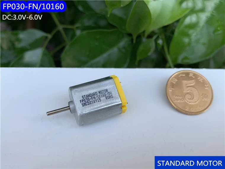 Стандартный двигатель Φ/10160 Micro Mini 030 постоянного тока 3 в 6 17000 об/мин