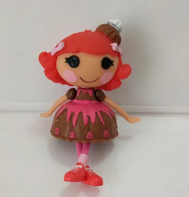 1 шт. 3 дюйма оригинальные MGA куклы Lalaloopsy Мини Куклы для девочек игрушка игровой домик каждая уникальная куклы Lalaloopsy - Цвет: 15